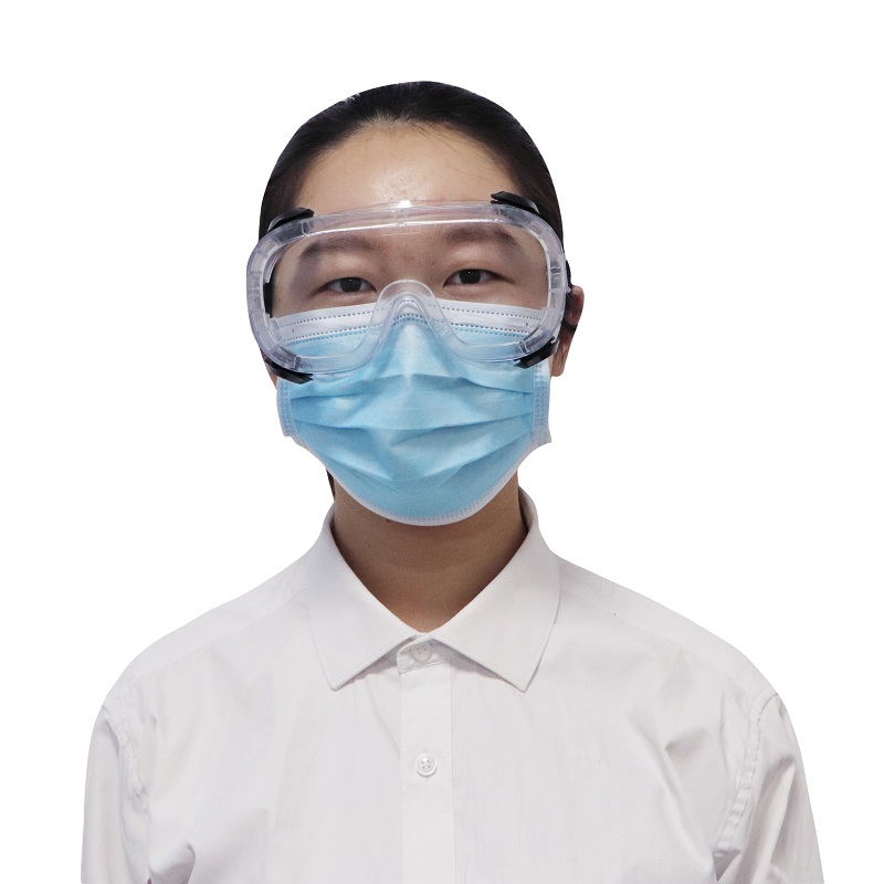 Медицинская защита Анти-туман Ясно Защитные очки Защитные оч