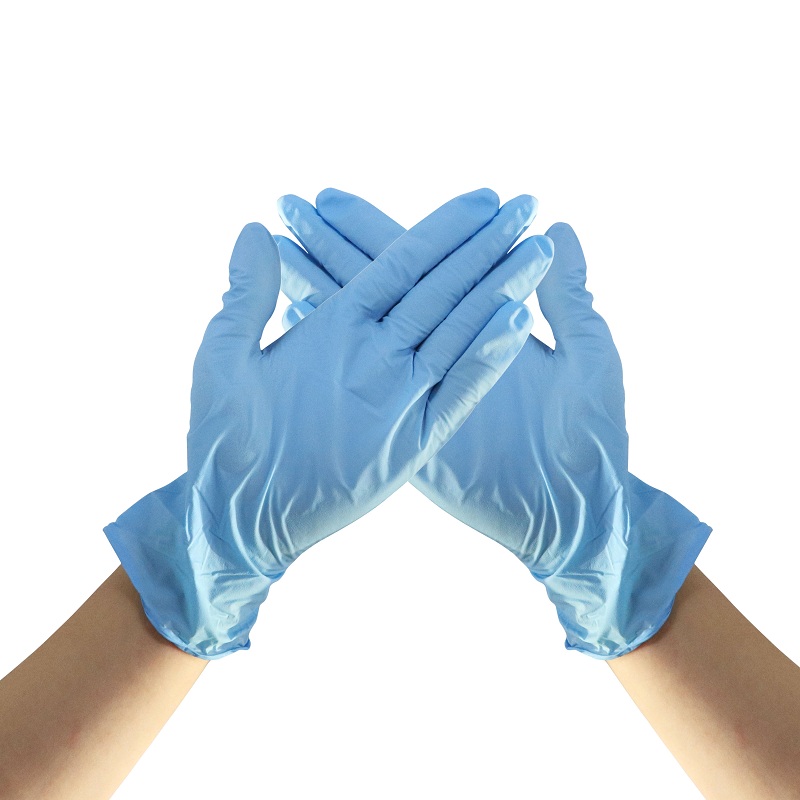 Нитриловые перчатки антивирусной безопасности одно