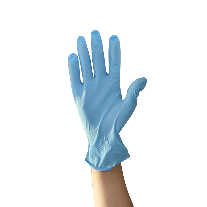 Одноразовые перчатки из нитрила для медицинских уч